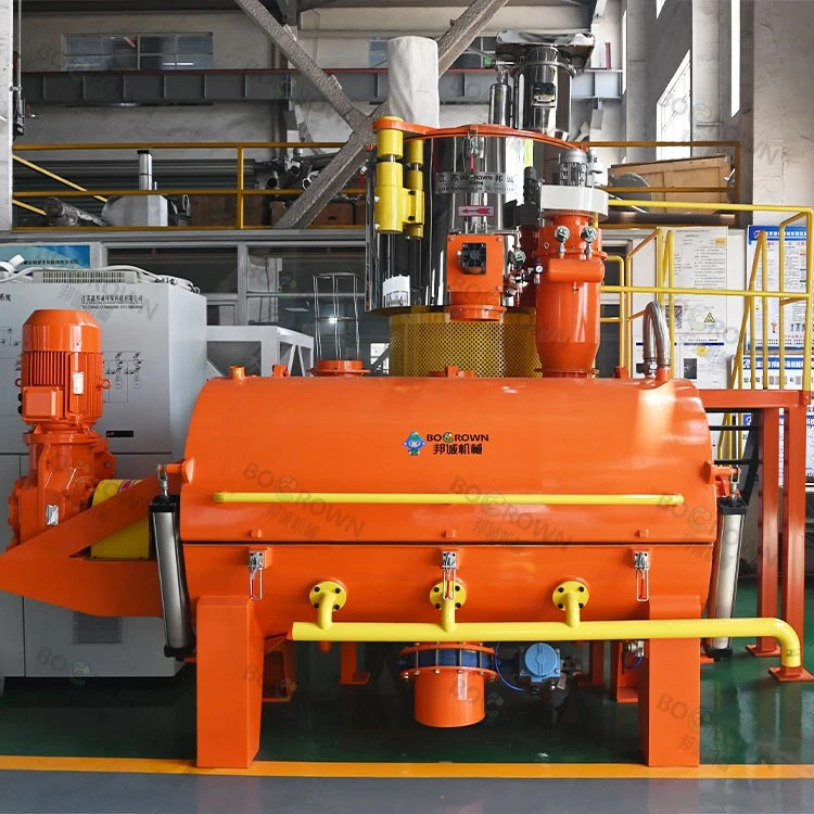 Horizontal Hot-Cold Mixer Unit factory